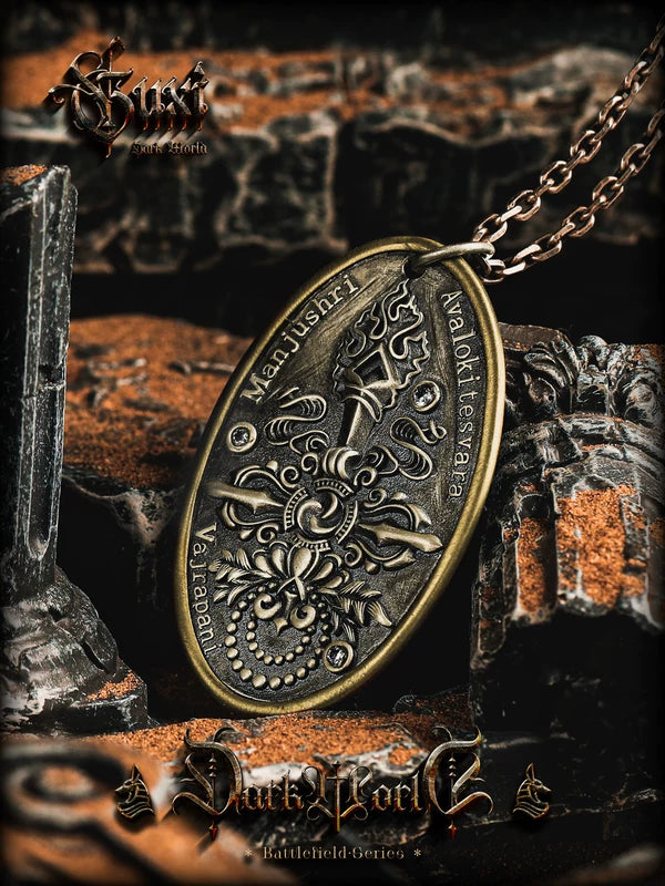 Sterling Silver Wisdom Sword Pendant Necklace 2