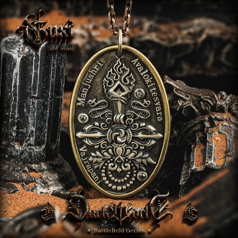 6100168887169, Sterling Silver Wisdom Sword Pendant Necklace