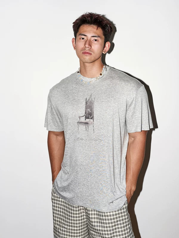 Still Life Chair Print T-Shirt 1