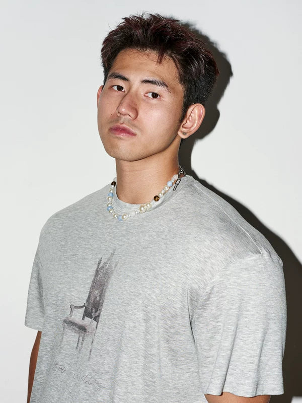 Still Life Chair Print T-Shirt 5