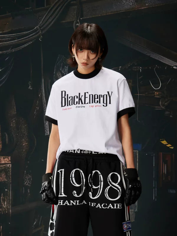 Street Style Graphic Cotton Short-Sleeve T-Shirt 2
