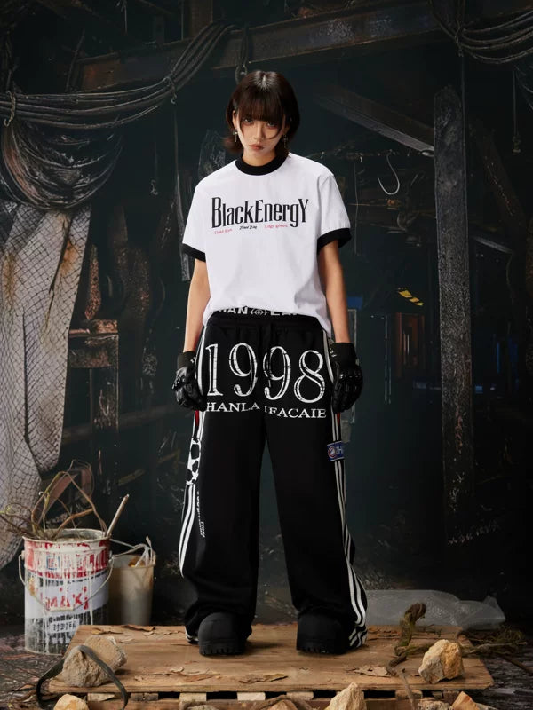 Street Style Graphic Cotton Short-Sleeve T-Shirt 5