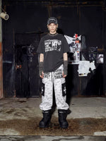 Street Style Graphic Print Cotton T-Shirt 4