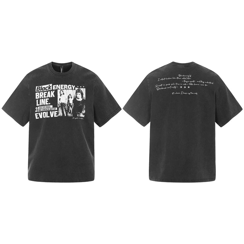 6058270364263,6058270364264,6058270364265,6058270364266, Street Style Graphic Print Cotton T-Shirt