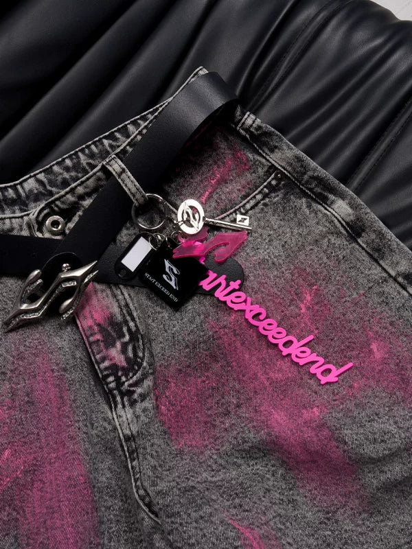 Street Style Keychain Belt With Charms 1