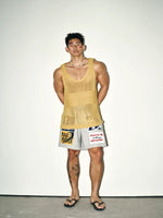Street Style Patterned Letter Sports Shorts 2