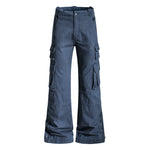 6197204570005,6197204570006,6197204570007,6197204570008,6197204570009, Street Style Slim Fit Flared Cargo Pants