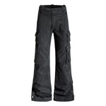 6197204570010,6197204570011,6197204570012,6197204570013,6197204570014, Street Style Slim Fit Flared Cargo Pants