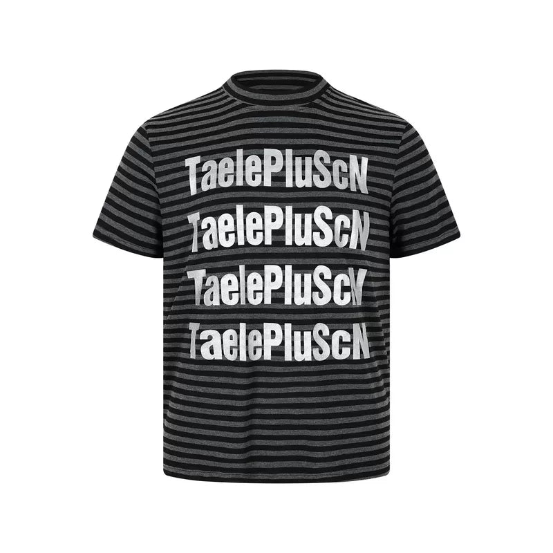 6254075611329,6254075611330,6254075611331,6254075611332, Striped Crew Neck Short Sleeve T-Shirt