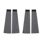 6102196557697,6102196557698,6268445246728,6104325421330, Striped Fold-Over Waist Shorts and Leggings