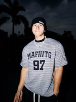 Striped Graphic Short-Sleeve Jersey T-Shirt 1