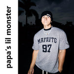 6259435567577,6259435567578,6259435567579, Striped Graphic Short-Sleeve Jersey T-Shirt