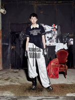 Striped Graphic Sweatpants 4