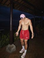 Striped Quick-Drying Elastic Waist Sports Shorts 5