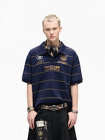 Striped Quick-Drying Polo Shirt 1