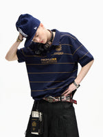 Striped Quick-Drying Polo Shirt 3