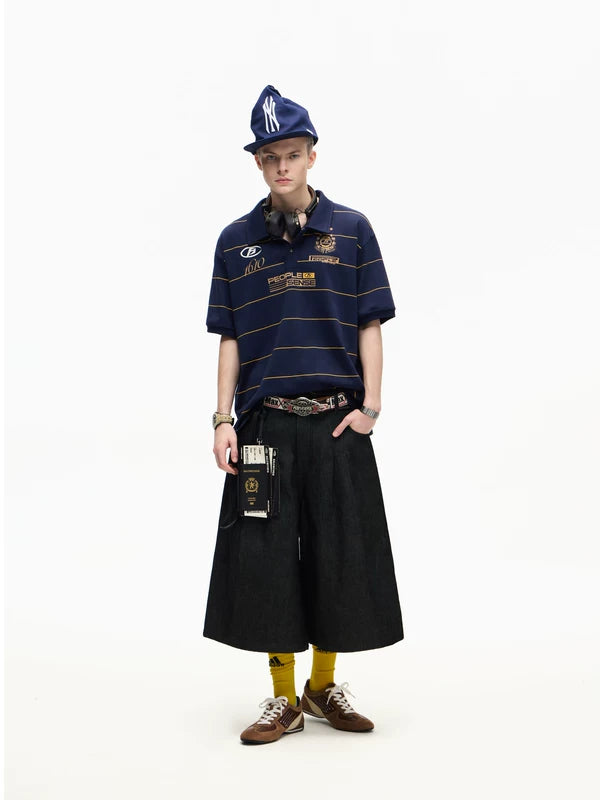 Striped Quick-Drying Polo Shirt 5