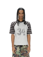 Striped Raglan Short-Sleeve T-Shirt 2