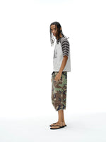 Striped Raglan Short-Sleeve T-Shirt 5