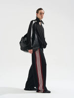 Striped Side Panel Loose Fit Sweatpants 2