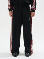 Striped Side Panel Loose Fit Sweatpants 3