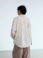 Striped Woven Long-Sleeve Shirt Jacket 3