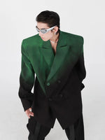 Structured Padded Shoulder Suit Jacket 2