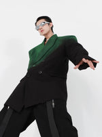 Structured Padded Shoulder Suit Jacket 4