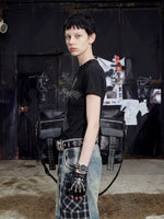 Studded Cross Short-Sleeve T-Shirt 3