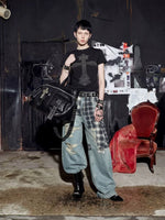 Studded Cross Short-Sleeve T-Shirt 4