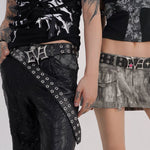 Studded Genuine Leather Belt 5