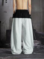Studded Horse Print Loose Elastic Pants 3