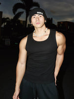 Studded Slim Fit Sleeveless Vest 1