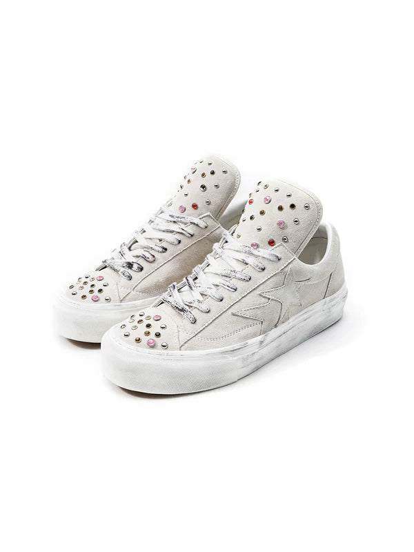 Studded Star Low-Top Casual Sneakers 5