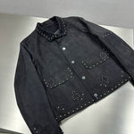 Studded Suede Leather Jacket 3