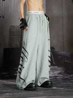 Studded Wide Leg Print Sweatpants 5