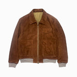 Suede A2 Pilot Leather Zip Jacket 1