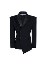 Tailored Double-Breasted Suit Jacket 5