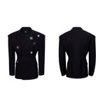 5941130925609,5941130925610,5941130925611,5941130925612, Tailored Wool Blazer Jacket