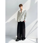 Textured 3D Embroidered Suit Jacket 4
