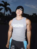 Textured Distressed Slim Fit Vest 1