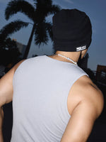 Textured Distressed Slim Fit Vest 4