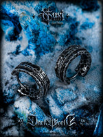 Textured Hoop Earrings 2