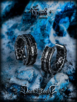 Textured Hoop Earrings 3