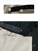 Textured Jacquard Flared Pants 3