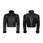 5974903568735,5974903568736,5974903568737,5974903568738, Textured PU Leather Flared Pants