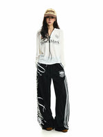 Textured Sheer Henley Long Sleeve T-Shirt 4