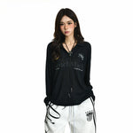 6203329763251,6203329763252,6203329763253, Textured Sheer Henley Long Sleeve T-Shirt