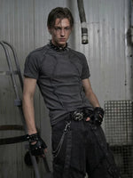 Textured Short-Sleeve T-Shirt 2
