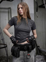 Textured Short-Sleeve T-Shirt 3